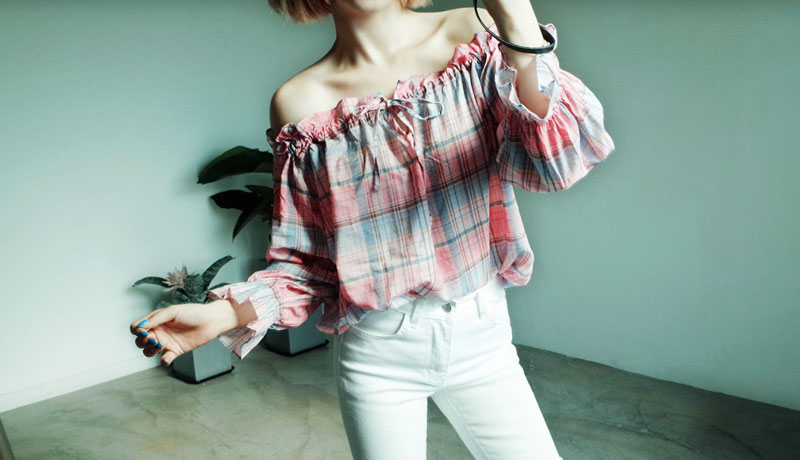 러빙유 blouse